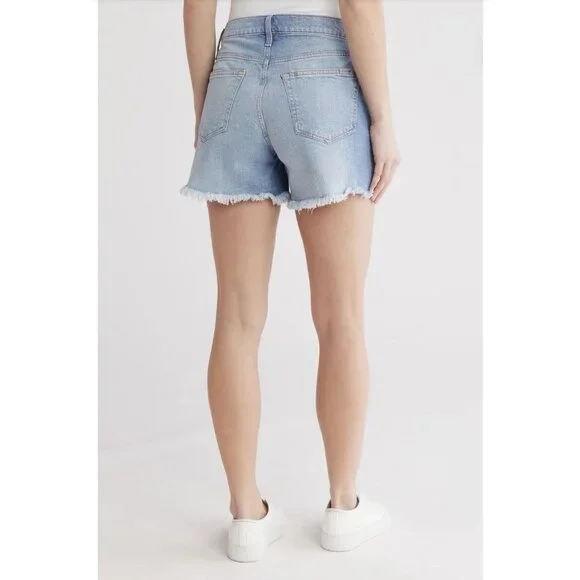 Joe's Relaxed High Waist Cutoff Denim Shorts Czechia Sz 26 NWT - Picture 3 of 13